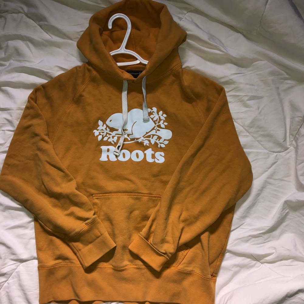 Mustard Yellow Roots Hoodie